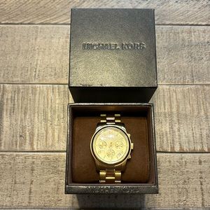Michael Kors gold watch